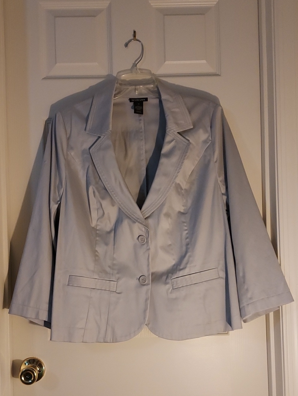 Lane Bryant Light Gray Tailored Women's Blazer